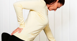The lower back pain in women